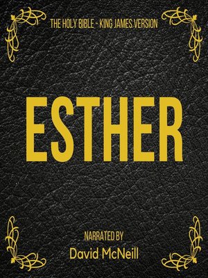 cover image of The Holy Bible--Esther